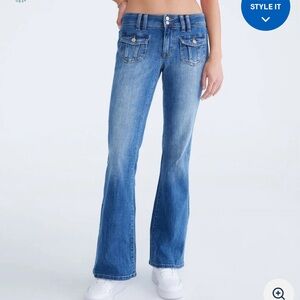 NWOT Aeropostale Low Rise Flare Jeans